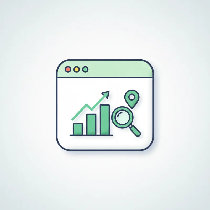 Illustration: SEO-Betreuung für bessere Google-Rankings